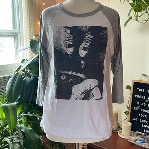 Converse baseball tee